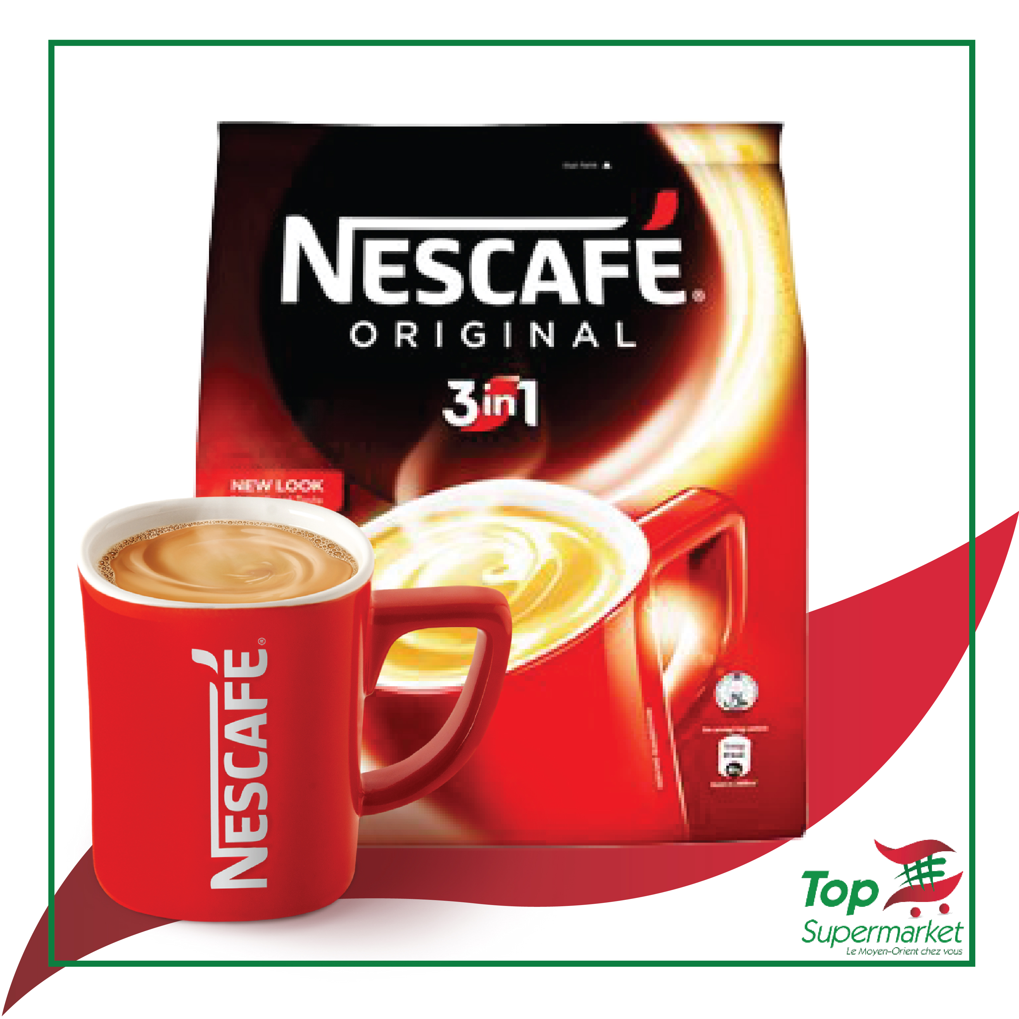 Nescafe 3In1 Classic 30x20gr (Bag) 600gr